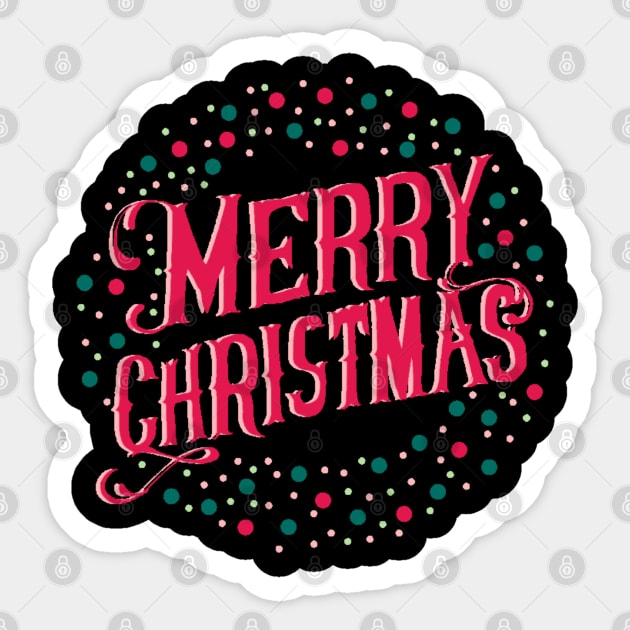 Merry Christmas Sticker by rayanammmar